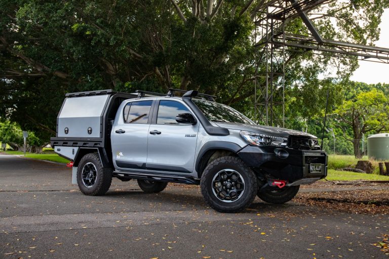 Hilux Tray Aluminium Tray & Canopy MITS Alloy Newcastle