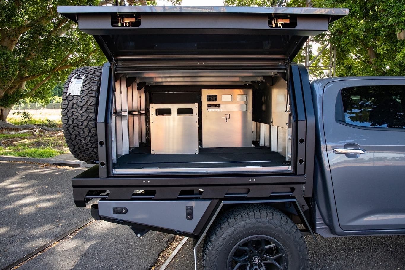 BT50 Tray Aluminium Tray & Canopy MITS Alloy Newcastle