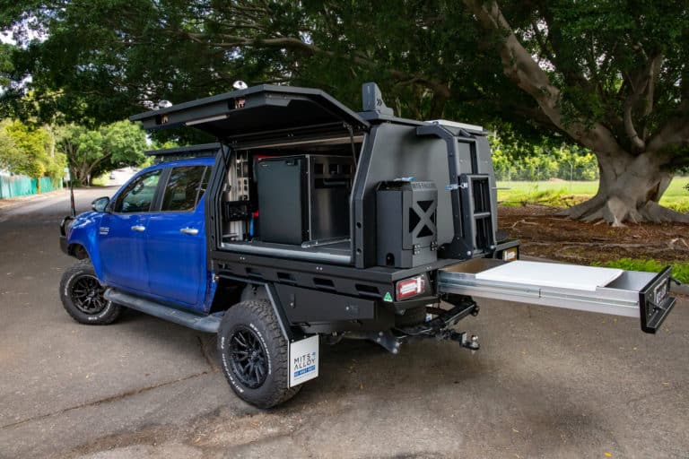 Hilux Tray - Aluminium Tray & Canopy - MITS Alloy Newcastle