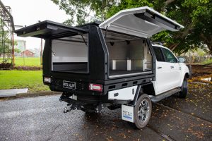 Hilux MITS Alloy tray and canopy