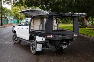 Hilux MITS Alloy tray and canopy