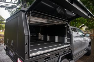 Hilux MITS Alloy tray and canopy