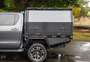 Hilux MITS Alloy tray and canopy